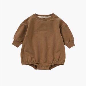 $18‎ ADD ON charlie lou baby cotton sweatshirt romper 18-24M Zara Janie and Jack